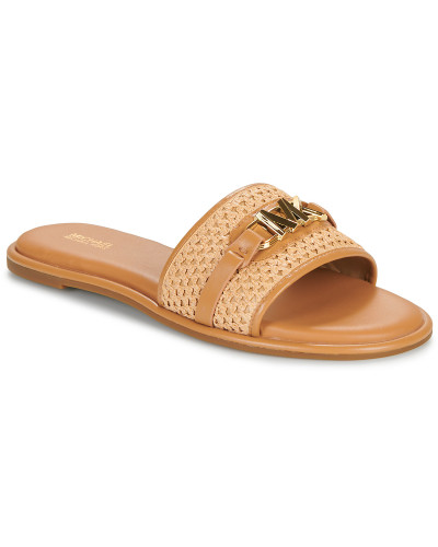 Mules femmes MICHAEL Michael Kors EMBER SLIDE Marron