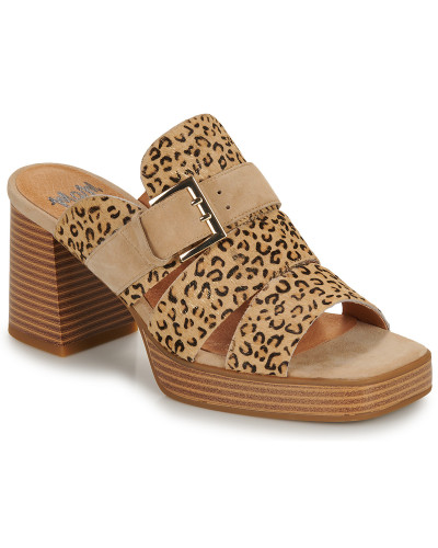 Mules femmes Mam'Zelle SIMPLE Marron