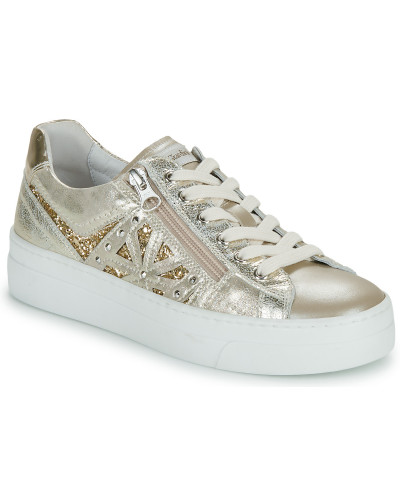 Baskets basses femmes NeroGiardini E409930D Doré