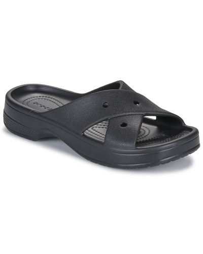 Mules femmes Crocs Cl Womens Cross Strap Noir