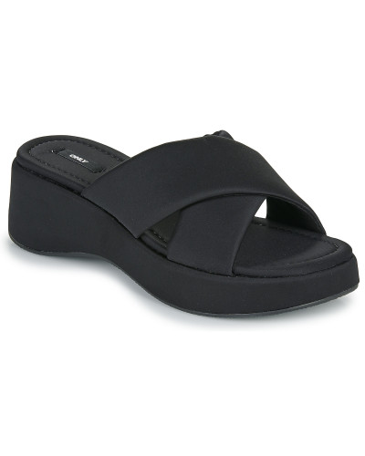 Mules femmes Only ONLMORGAN-3 CROSS STRAP SANDAL Noir