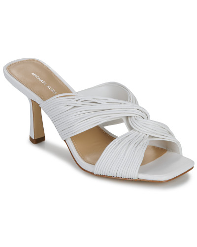 Mules femmes MICHAEL Michael Kors ALESSIA MULE SANDAL Blanc