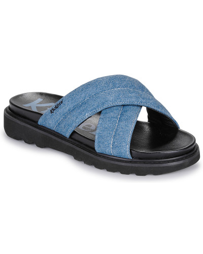 Mules femmes Kickers KICK NEALINE Bleu