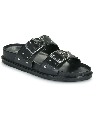 Mules femmes L'Atelier Tropézien SH2338 Noir