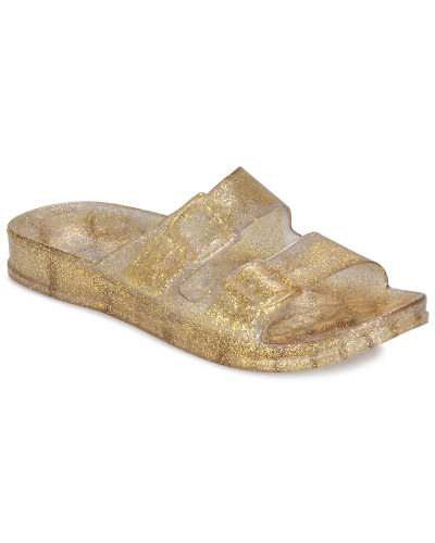 Mules femmes Cacatoès ANJO GLITTER Doré