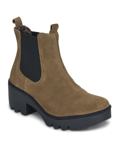Bottines femmes Fly London TRIG Marron