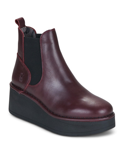 Bottines femmes Fly London HELY Rouge