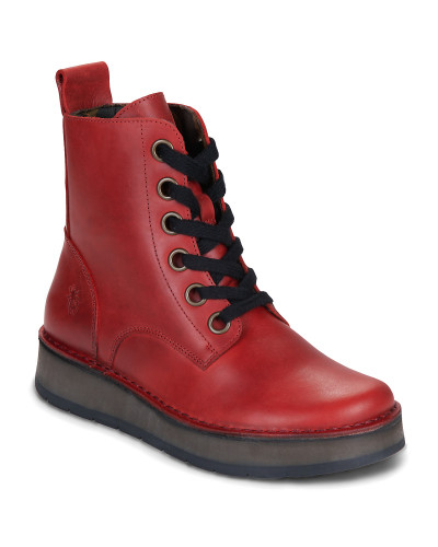 Bottines femmes Fly London REIG Rouge