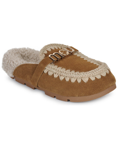 Mules femmes Mou WINTER BIO SLIDE Marron