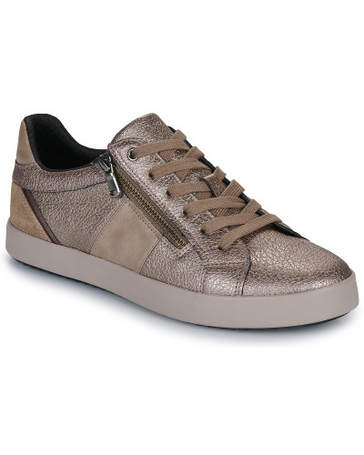 Baskets basses femmes Geox D BLOMIEE E Doré