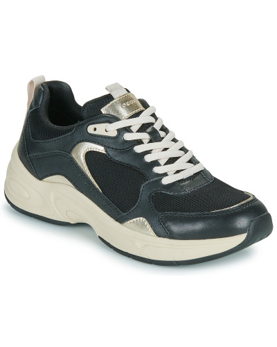 Baskets basses femmes Geox D ZARVIA A Noir