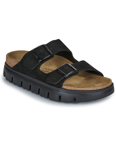 Mules femmes Papillio Arizona Chunky Suede Noir