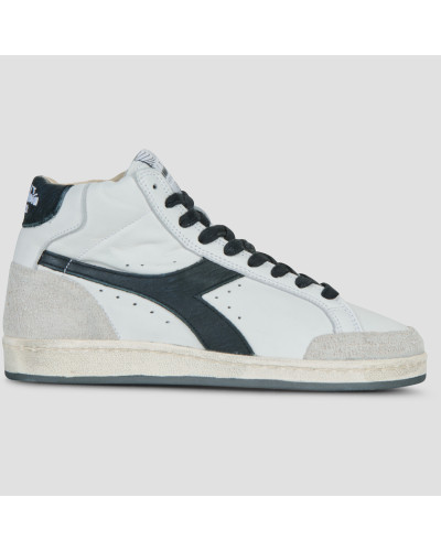 Baskets montantes femmes Diadora Prestige High Used Blanc