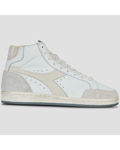 Baskets montantes femmes Diadora Prestige High Used Blanc
