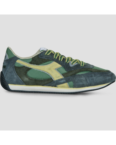 Baskets basses hommes Diadora Equipe Revenge Used Kaki