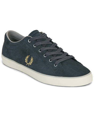 Baskets basses hommes Fred Perry B2330 Baseline Suede Gris