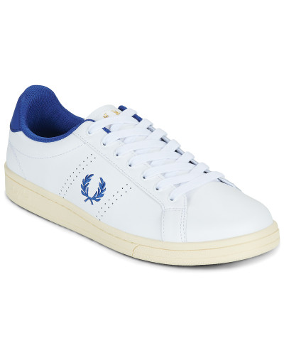 Baskets basses hommes Fred Perry B721 LEATHER Blanc