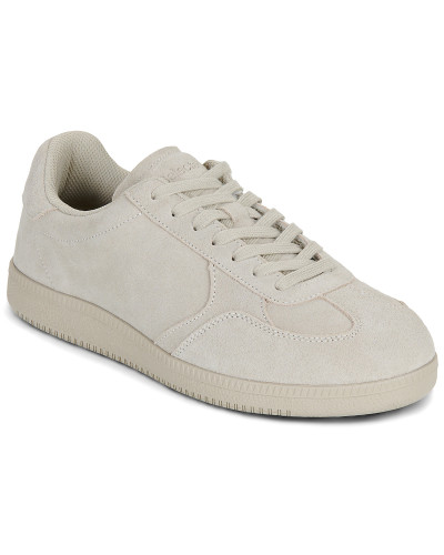 Baskets basses hommes Selected SLHFINLEY SUEDE Beige