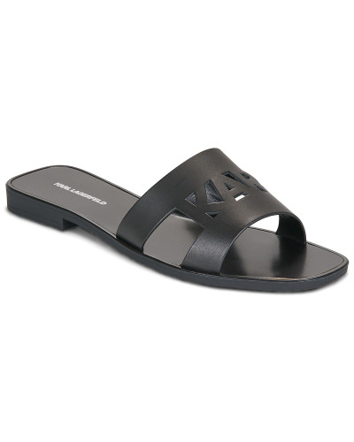 Mules femmes Karl Lagerfeld SKOOT III Karl Cut-Out Noir
