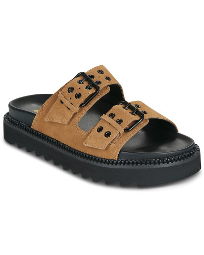 Mules femmes Schmoove STELLA BUCKLE W Marron
