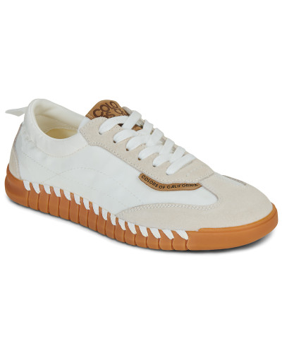 Baskets basses femmes Colors of California TAHO Blanc