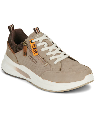 Baskets basses hommes Dockers by Gerli 58JP003 Beige