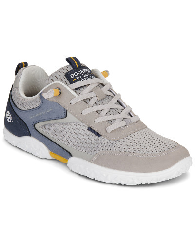 Baskets basses hommes Dockers by Gerli 58TH004 Gris