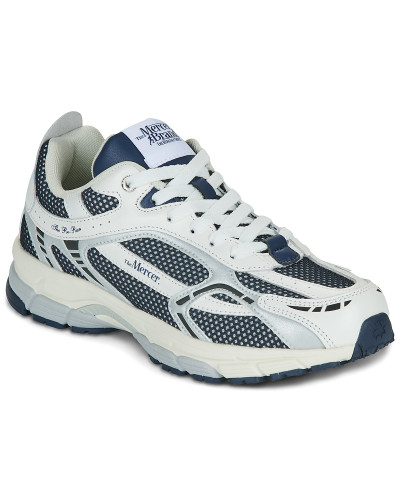 Baskets basses femmes The Mercer Brand The Re-Run White Silver Blanc