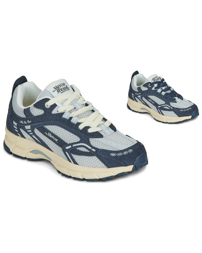 Baskets basses femmes The Mercer Brand The Re-Run Vintage Suede Bleu