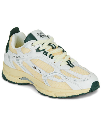 Baskets basses femmes The Mercer Brand The Re-Run Vintage Nappa Beige