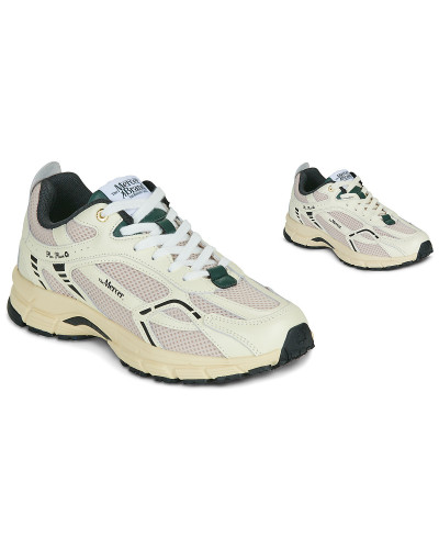 Baskets basses femmes The Mercer Brand The Re-Run Classic Beige