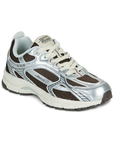 Baskets basses femmes The Mercer Brand The Re-Run Twin Mesh Argenté