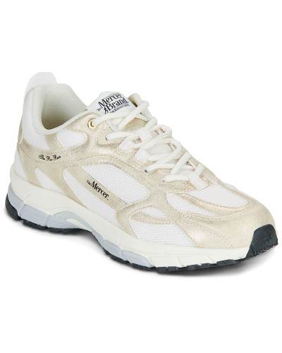 Baskets basses femmes The Mercer Brand The Re-Run Metallic Doré
