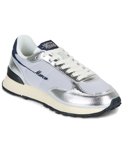 Baskets basses femmes The Mercer Brand The Re-Racer Argenté