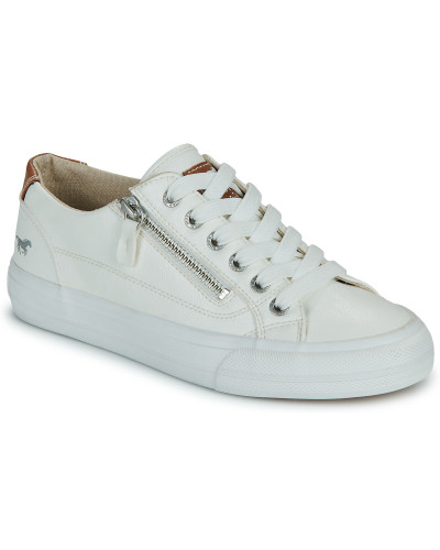 Baskets basses femmes Mustang 26M0222013-WHITE Blanc