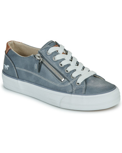 Baskets basses femmes Mustang 26M0222013-JEANS Bleu