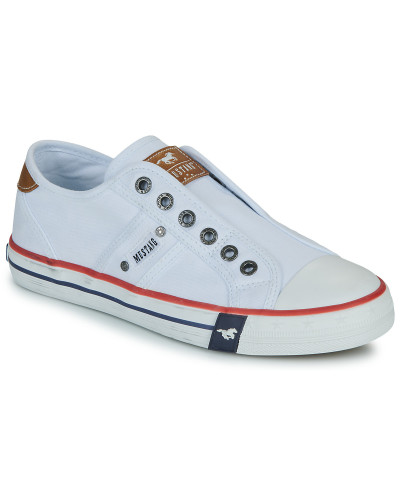 Baskets basses femmes Mustang 26M0242008-WHITE Blanc