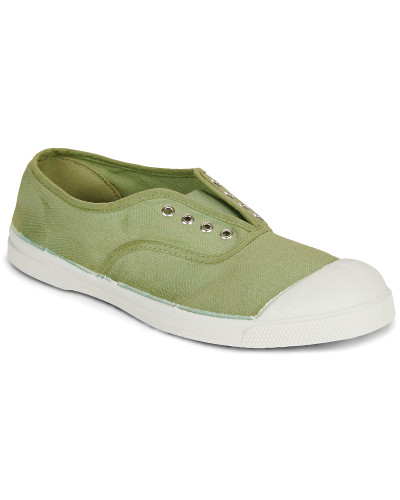 Baskets basses femmes Bensimon TENNIS LACET Vert