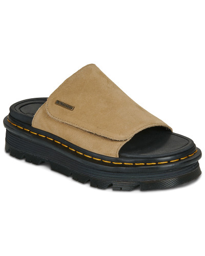 Mules femmes Dr. Martens ZebZag Slide Savannah Tan EH Suede Beige