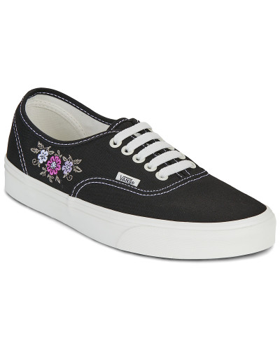 Baskets basses femmes Vans Authentic F2B - BLACK FLORAL Noir