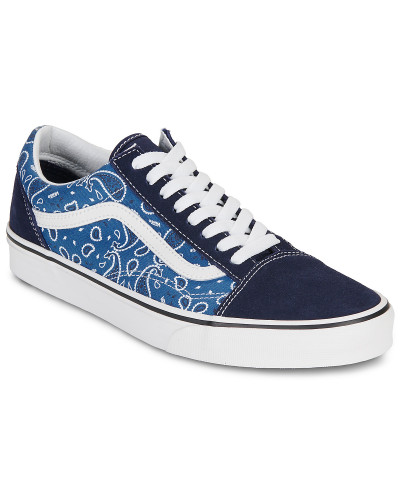 Baskets basses femmes Vans Old skool NVY - PAISLEY NAVY Bleu