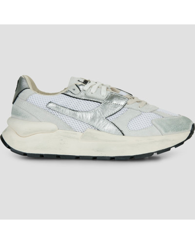 Baskets basses femmes Diadora Mercury Elite Metal Used Wn Blanc