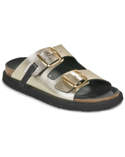 Mules femmes D.Franklin VIBE SUEDE Doré