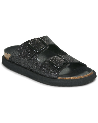 Mules femmes D.Franklin VIBE SUEDE Noir