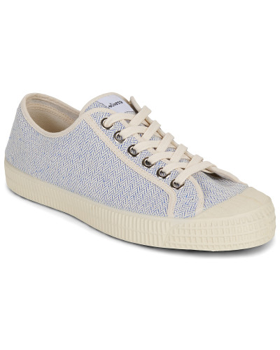 Baskets basses femmes Novesta STAR MASTER HERRINGBONE Bleu