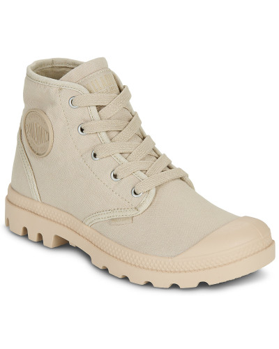 Baskets montantes femmes Palladium PAMPA HI Beige