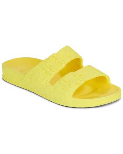 Mules femmes Cacatoès NEON FLUO Jaune