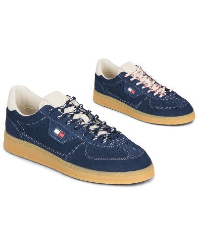 Baskets basses femmes Tommy Jeans MU THE GREENWICH EDGE SUEDE Marine