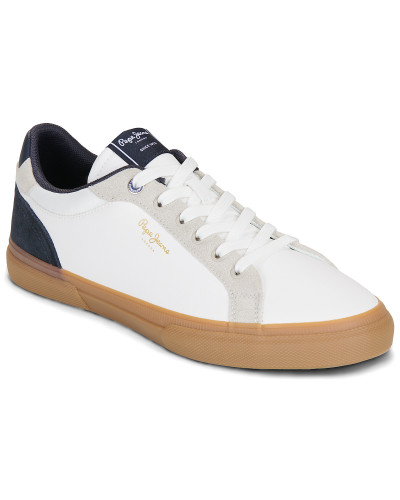 Baskets basses hommes Pepe jeans KENTON CITY M Blanc