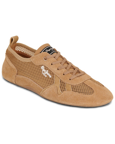 Baskets basses femmes Pepe jeans NOA NET W Marron